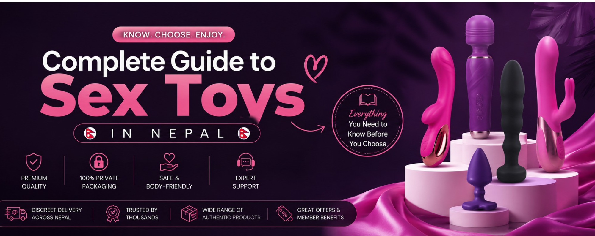Adult Toys in Nepal: Complete Guide to Sex Toys | Toys and Trim