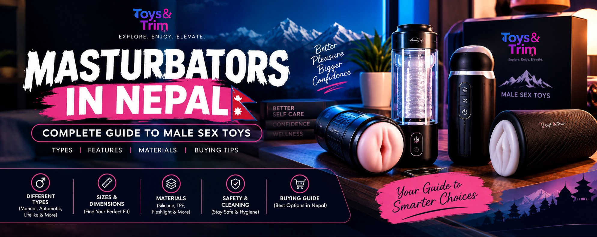 Masturbators in Nepal: Complete Guide to Male Sex Toys