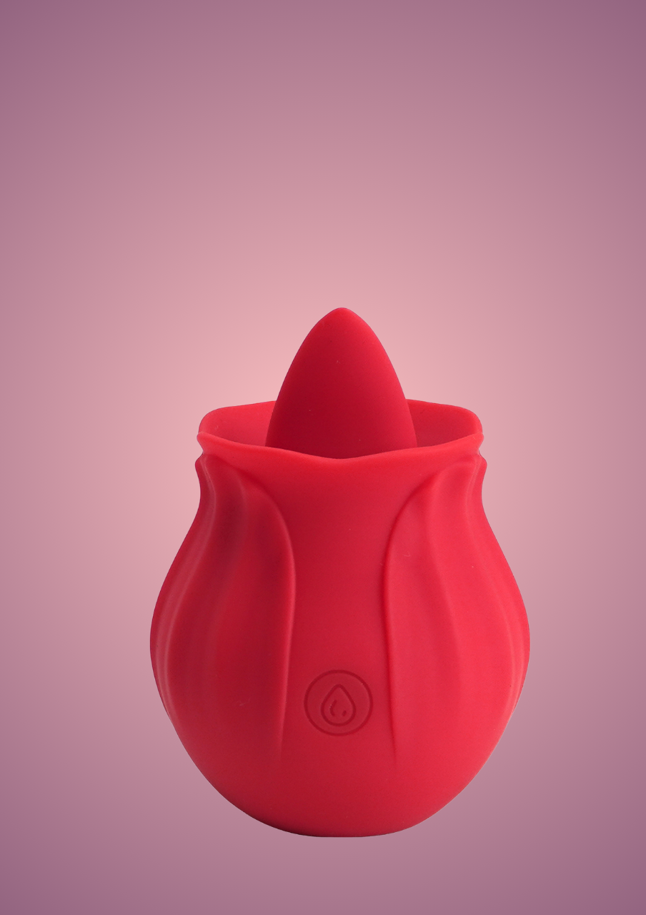 Rose Vibrator Licking Device