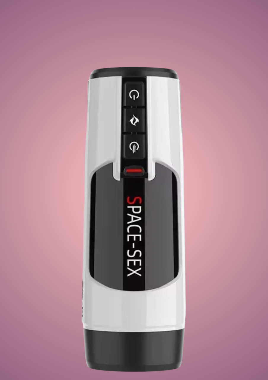 Thrusting Masturbation Cup | Up And Down Masturbation Cup | 7 Speed mode | 3 Speed frequency | Skin Safe Silicone | Space Cup